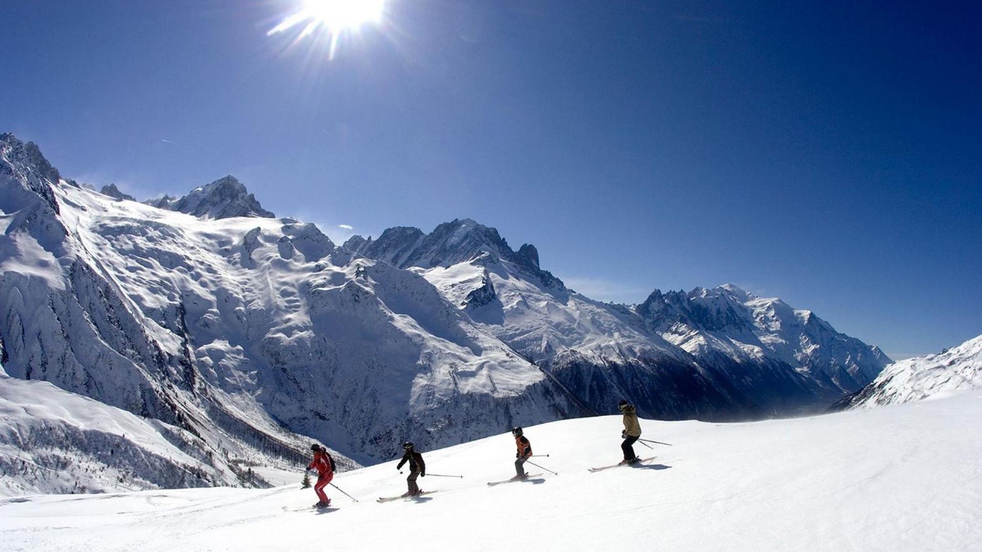 Apartment Chamois Blanc 1 - Central Chamonix Haven المظهر الخارجي الصورة